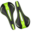 YAFEE YF-1018 Mountain Bike Saddle Bicycle Riding Saddle Bicycle Saddle(Black Green)