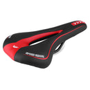 YAFEE YF-1018 Mountain Bike Saddle Bicycle Riding Saddle Bicycle Saddle(White Blue)
