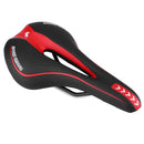 YAFEE YF-1018 Mountain Bike Saddle Bicycle Riding Saddle Bicycle Saddle(Black Yellow)