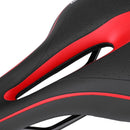 YAFEE YF-1018 Mountain Bike Saddle Bicycle Riding Saddle Bicycle Saddle(Black Red)