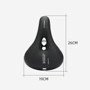 Bicycle Seat Saddle Mountain Bike Seat Comfortable Thick Memory Foam(Black)