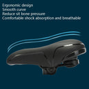 Bicycle Seat Saddle Mountain Bike Seat Comfortable Thick Memory Foam(Black)