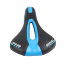 Mountain Bike Saddle Road Bike Folding Car Seat Cushion Cycling Equipment, Colour: Black Blue(No Standard)