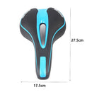 Mountain Bike Saddle Road Bike Folding Car Seat Cushion Cycling Equipment, Colour: Full Black(No Standard)