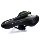 YAFEE YF-1034-4 Silicone Seat Cushion Mountain Bike Saddle Bicycle Elastic Cushion Bicycle Seat(Green)