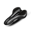 YAFEE Bicycle Seat Saddle Comfortable Mountain Bike Road Bike Bicycle Seat Cushion Riding Equipment Accessories(Black)