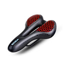 YAFEE Bicycle Seat Saddle Comfortable Mountain Bike Road Bike Bicycle Seat Cushion Riding Equipment Accessories(Red)