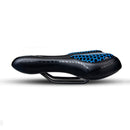 YAFEE Bicycle Seat Saddle Comfortable Mountain Bike Road Bike Bicycle Seat Cushion Riding Equipment Accessories(Blue)
