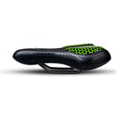 YAFEE Bicycle Seat Saddle Comfortable Mountain Bike Road Bike Bicycle Seat Cushion Riding Equipment Accessories(Green)