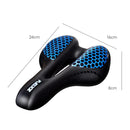 YAFEE Bicycle Seat Saddle Comfortable Mountain Bike Road Bike Bicycle Seat Cushion Riding Equipment Accessories(Red)