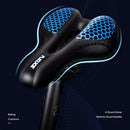 YAFEE Bicycle Seat Saddle Comfortable Mountain Bike Road Bike Bicycle Seat Cushion Riding Equipment Accessories(Black)