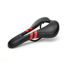 Mountain Bike Seat Road Bike Saddle Bicycle Seat Hollow Seat(Red)