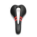 Mountain Bike Seat Road Bike Saddle Bicycle Seat Hollow Seat(Silver)