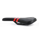 Mountain Bike Seat Road Bike Saddle Bicycle Seat Hollow Seat(Silver)