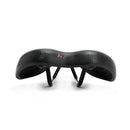 Mountain Bike Seat Road Bike Saddle Bicycle Seat Hollow Seat(Silver)