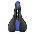Bicycle Seat Comfortable Saddle Seat Mountain Bike Seat(Blue)