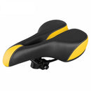 Bicycle Seat Comfortable Saddle Seat Mountain Bike Seat(Yellow)