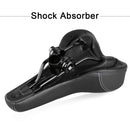 Bicycle Seat Comfortable Saddle Seat Mountain Bike Seat(Green)