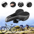 Bicycle Seat Comfortable Saddle Seat Mountain Bike Seat(Red)