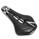 YAFEE YF-1128 Bicycle Seat Saddle Mountain Bike Seat(Silver)