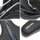 YAFEE YF-1120 Bicycle Seat Mountain Bike Silicone Saddle Gel Bicycle Seat Saddle(Black)