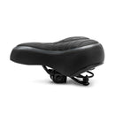 Bicycle Seat Cushion Shock-Absorbing Stripe Bicycle Saddle Sports Seat Package Bicycle Accessories(Black)