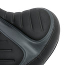 Bicycle Seat Cushion Shock-Absorbing Stripe Bicycle Saddle Sports Seat Package Bicycle Accessories(Black)