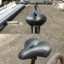 Bicycle Seat USB Charging Taillight Seat Bicycle Seat Saddle(Black)