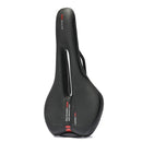 Bicycle Seat Mountain Bike Road Bike Hollow Breathable Comfortable Saddle Seat(Red)
