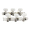 Guitar Knob Gear Type Snap Pegs Alloy Base Knobs(Y-04)