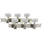 Guitar Knob Gear Type Snap Pegs Alloy Base Knobs(Y-06)