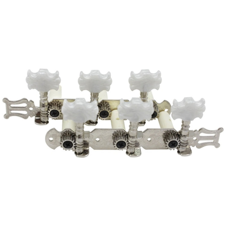 Guitar Knob Gear Type Snap Pegs Alloy Base Knobs(Y-06)