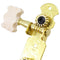 Guitar Knob Gear Type Snap Pegs Alloy Base Knobs(Y-06)
