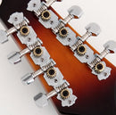 Guitar Knob Gear Type Snap Pegs Alloy Base Knobs(Y-04)