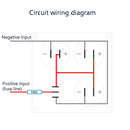12 / 24V Car Yacht Modified Dual USB 4 Hole Switch Panel(Green Light)