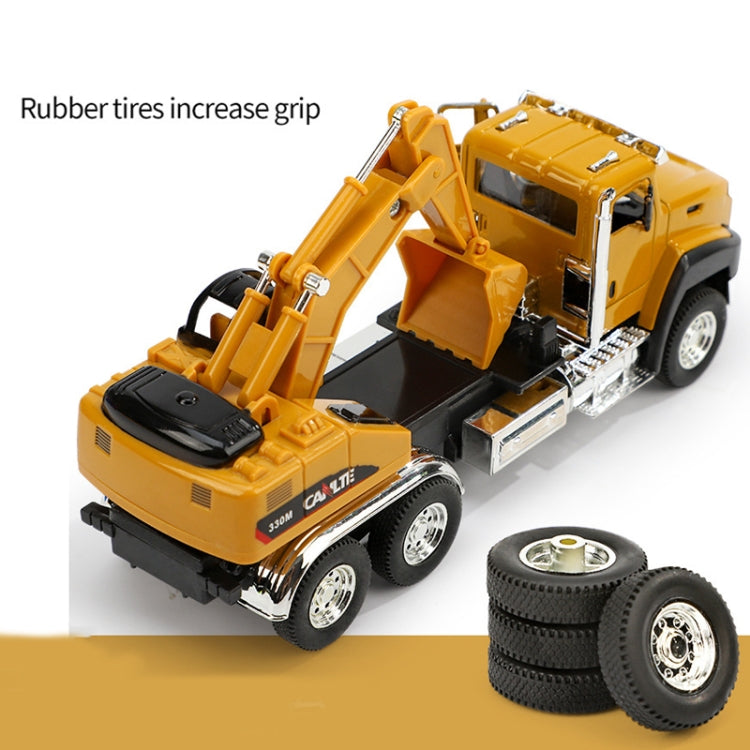 Children Toy Engineering Vehicle Set Simulation Alloy Car Model( Excavato)