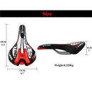 Bicycle Saddle Mountain Bike Road Bike Saddle Black Red