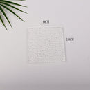 3 PCS 10 x 10cm Acrylic Texture Background Board Photo Props Background Decorative Geometric Ornaments(Ice Pattern)