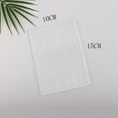 2 PCS 10 x 15cm Acrylic Texture Background Board Photo Props Background Decorative Geometric Ornaments(Thick Stripes)