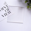 15 x 15cm Acrylic Texture Background Board Photo Props Background Decorative Geometric Ornaments(Pinstripe)