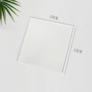 15 x 15cm Acrylic Texture Background Board Photo Props Background Decorative Geometric Ornaments(Pinstripe)