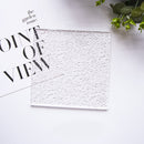 15 x 15cm Acrylic Texture Background Board Photo Props Background Decorative Geometric Ornaments(Ice Pattern)