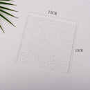 15 x 15cm Acrylic Texture Background Board Photo Props Background Decorative Geometric Ornaments(Ice Pattern)