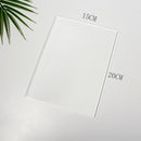 15 x 20cm Acrylic Texture Background Board Photo Props Background Decorative Geometric Ornaments(Pinstripe)