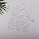 15 x 20cm Acrylic Texture Background Board Photo Props Background Decorative Geometric Ornaments(Water Ripple)