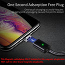 2 PCS ESSAGER Smartphone Fast Charging and Data Transmission Magnetic Cable with Micro USB Magnetic Head, Cable Length: 2m(Black)