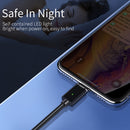 2 PCS ESSAGER Smartphone Fast Charging and Data Transmission Magnetic Cable with Micro USB Magnetic Head, Cable Length: 2m(Black)