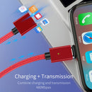 2 PCS ESSAGER Smartphone Fast Charging Data Transmission Cable with Magnetic USB-C / Type-C Connector, Cable Length: 2m(Silver)