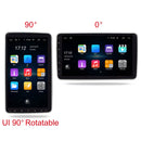 10.1 inch Android Navigation Single Spindle Car Machine Horizontal And Vertical Screen 360 Degree Rotating Car Navigation Integrated Machine WiFi 2G+32G