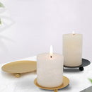 6 PCS European Romantic Iron Geometric Candle Holder Table Decoration, Size: Small(Golden)